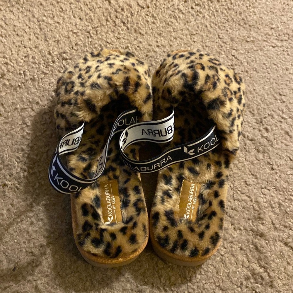 Ugg Koolaburra Leopard Print Slippers. - image 1